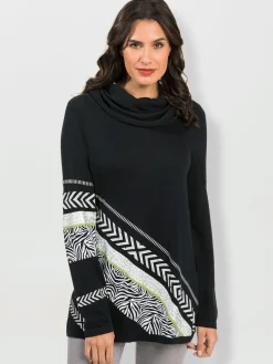 Pull à col roulé 60% viscose