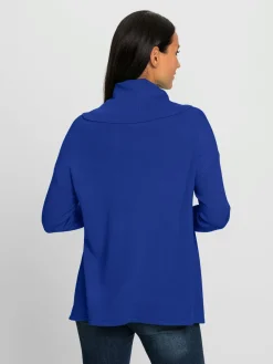Pull à col roulé col roulé flatteur