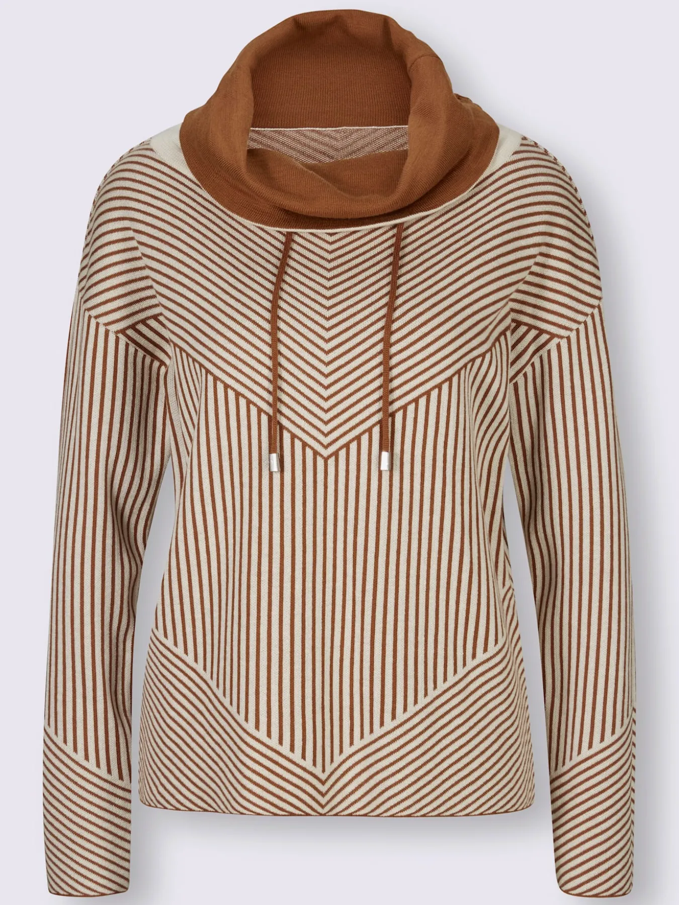 Pull à col roulé mélange de modal doux