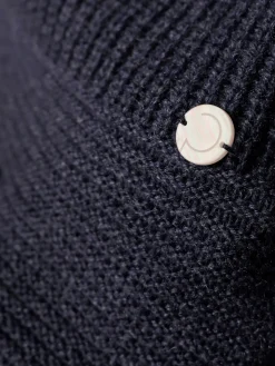 Pull à col roulé mélange mérinos/cachemire
