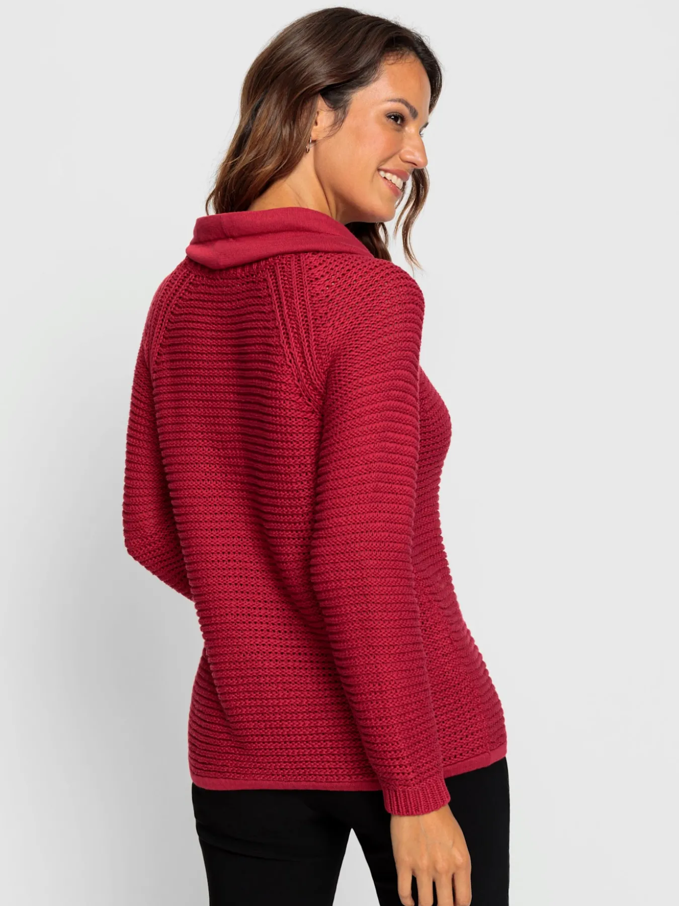 Pull à col roulé pur coton