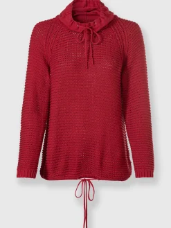 Pull à col roulé pur coton