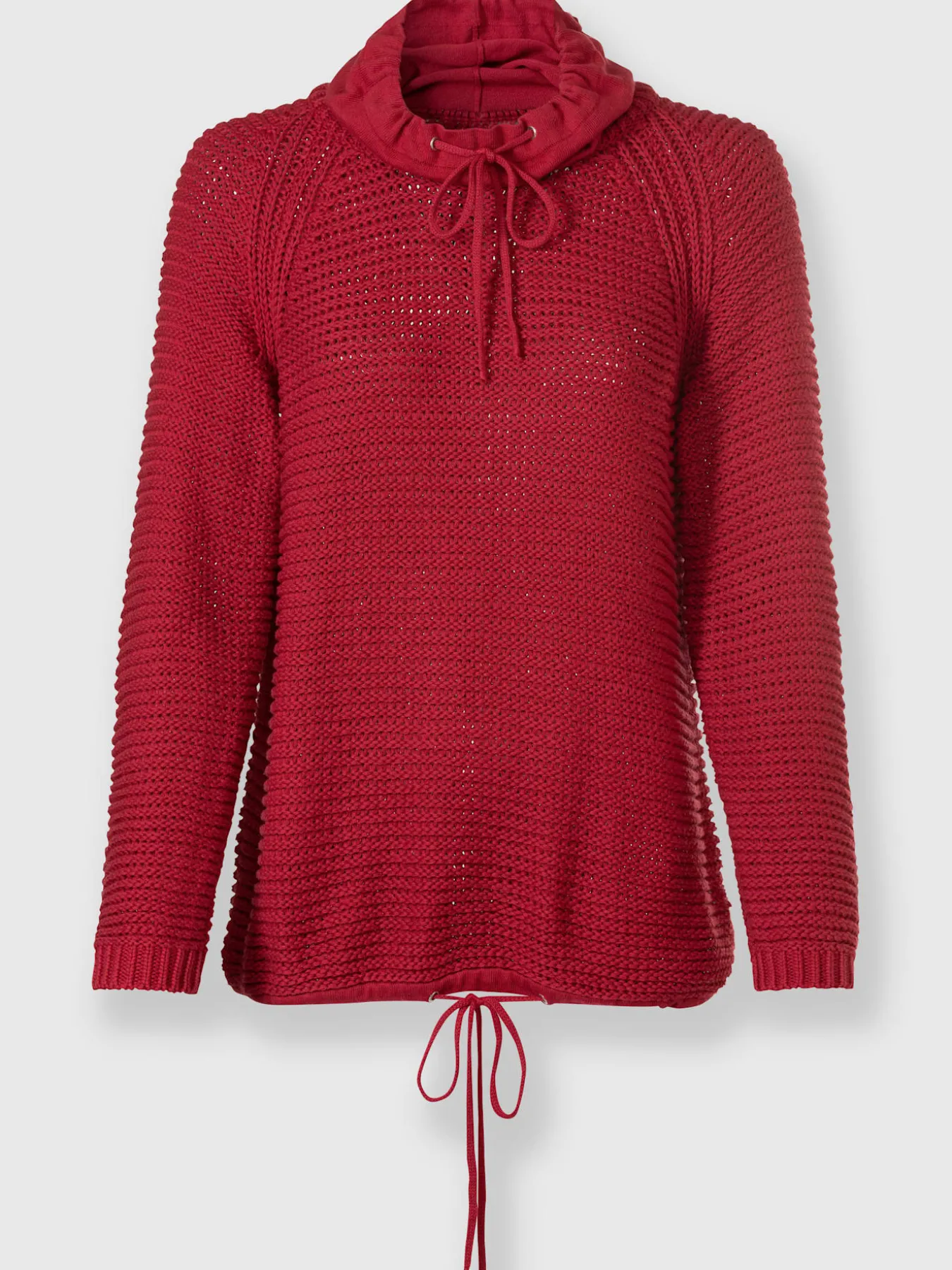 Pull à col roulé pur coton