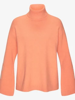 Pull à col roulé sweatshirt en tricot doux et élastique