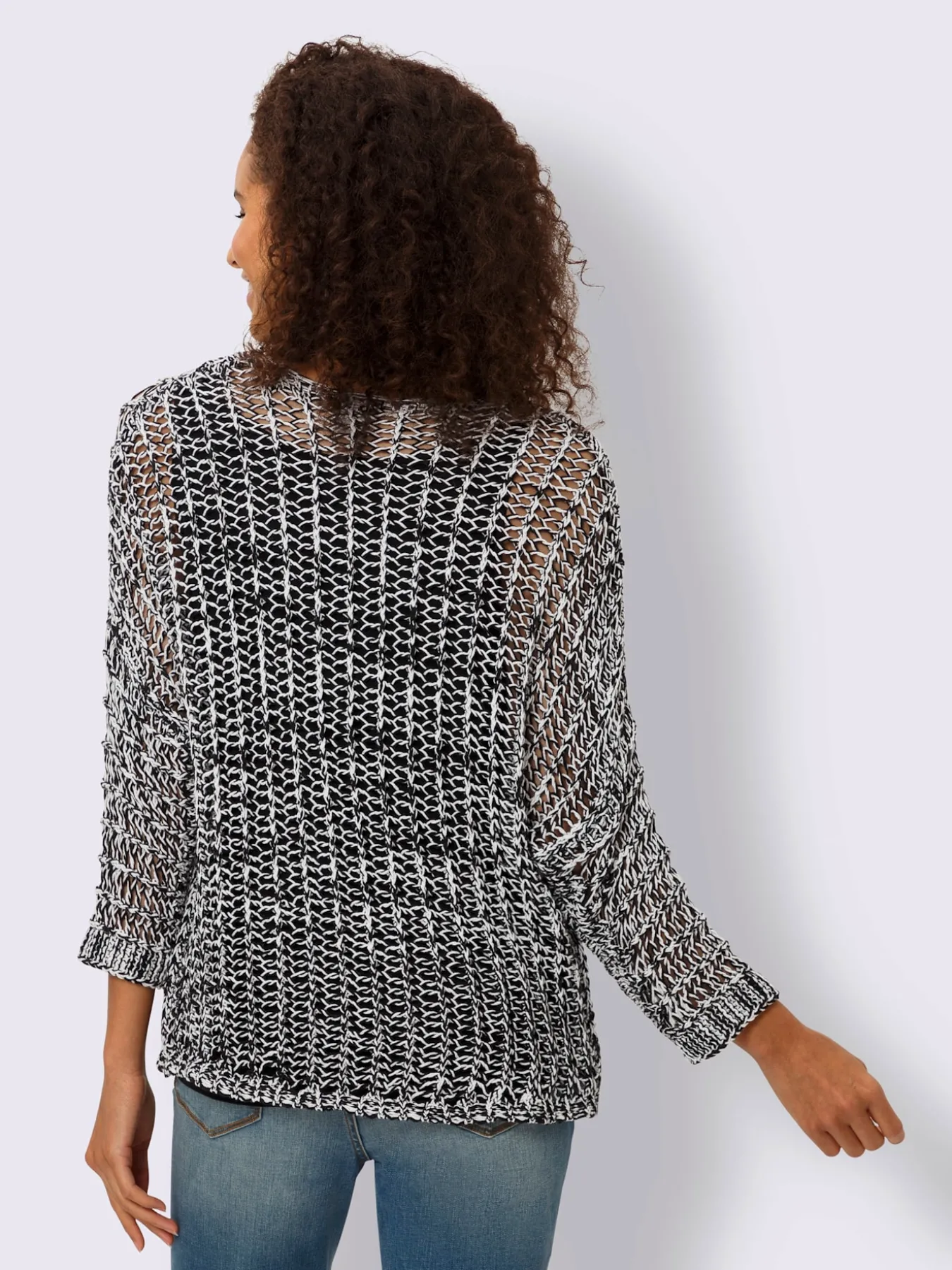 Pull 2 en 1 avec débardeur en jersey