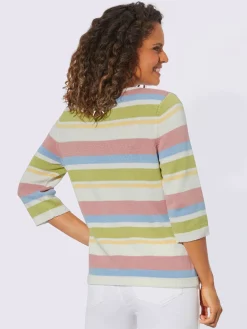 Pull à manches 3/4 50% coton