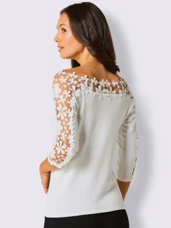 Pull à manches 3/4 30% lyocell