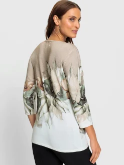 Pull à manches 3/4 60% viscose