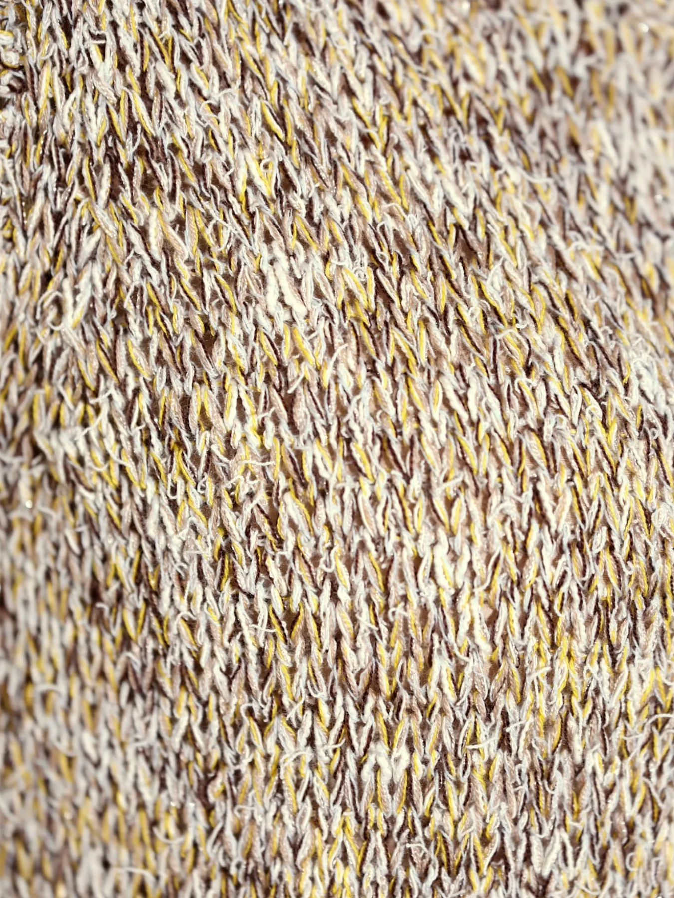 Pull à manches 3/4 joli mélange de fils