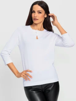 Pull à manches 3/4 qualité viscose douce