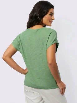 Pull à manches courtes 42% viscose