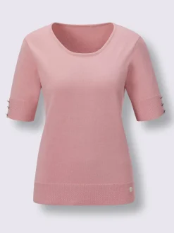 Pull à manches courtes coton 100% qualité mercerisée
