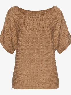 Pull à manches courtes pull d'été léger