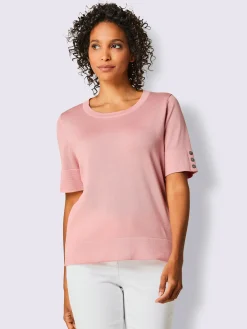 Pull à manches courtes qualité coton doux sur la peau