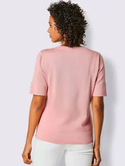 Pull à manches courtes qualité coton doux sur la peau