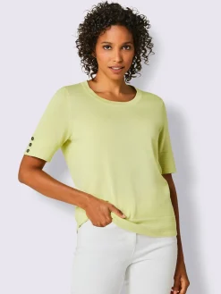 Pull à manches courtes qualité coton doux sur la peau