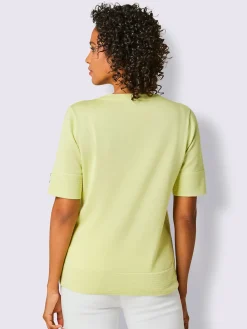 Pull à manches courtes qualité coton doux sur la peau
