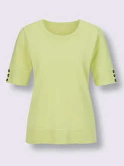 Pull à manches courtes qualité coton doux sur la peau
