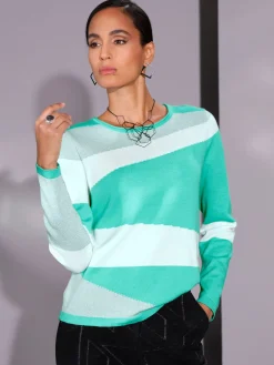 Pull à manches longues 96% coton