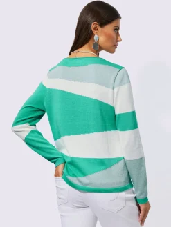 Pull à manches longues 96% coton