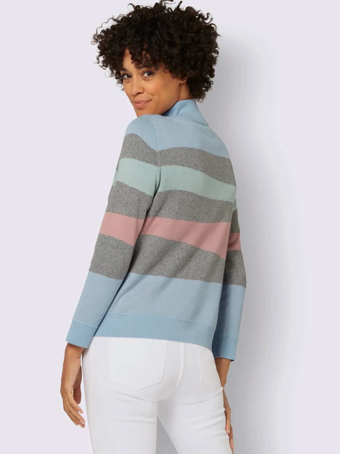 Pull à manches longues 64% coton