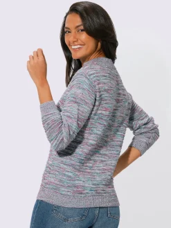 Pull à manches longues 50% coton
