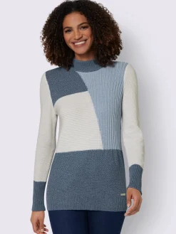 Pull à manches longues 50% coton