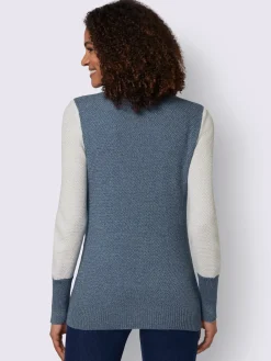 Pull à manches longues 50% coton