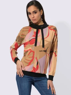 Pull à manches longues 50% modal