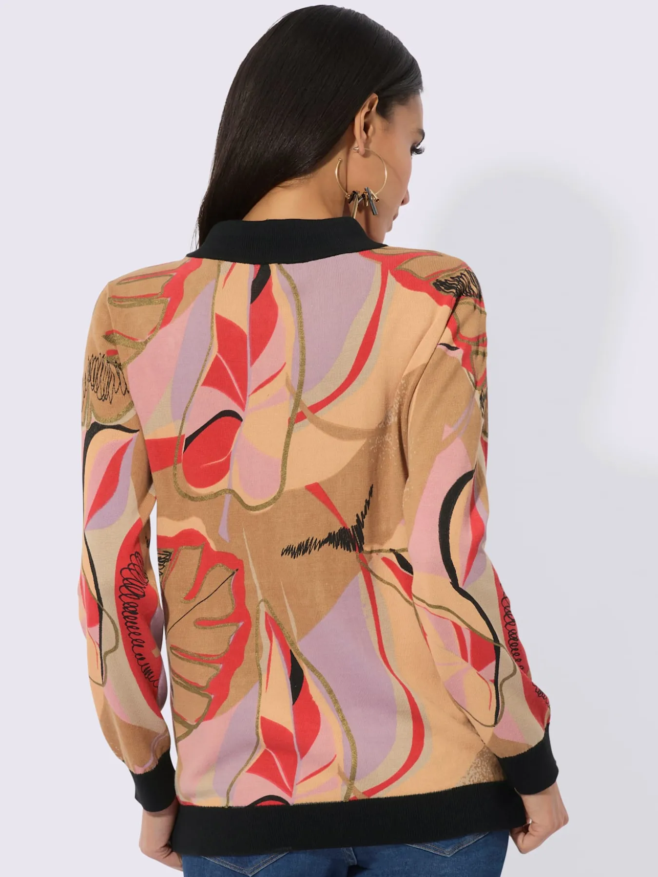 Pull à manches longues 50% modal