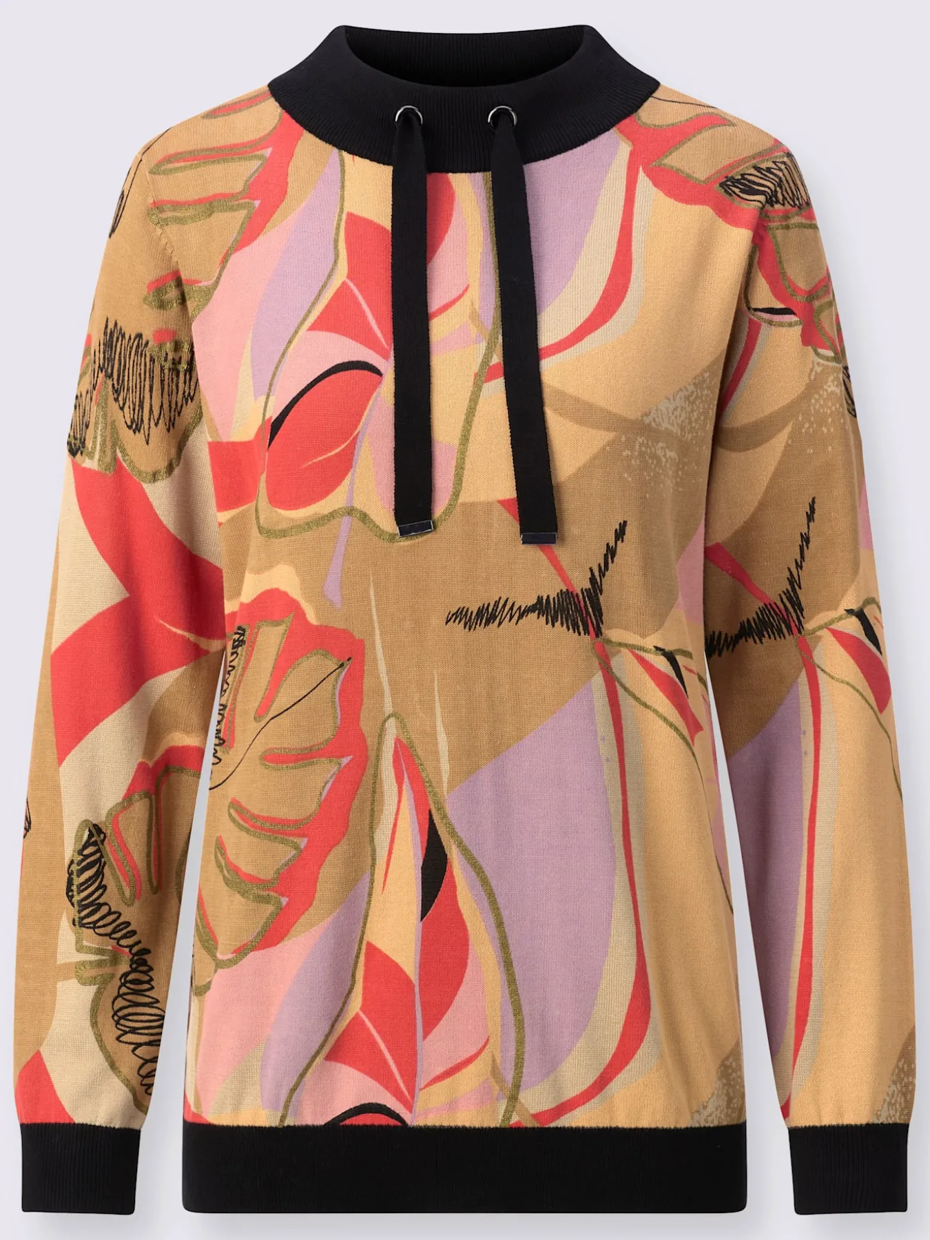 Pull à manches longues 50% modal
