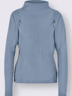 Pull à manches longues 60% viscose