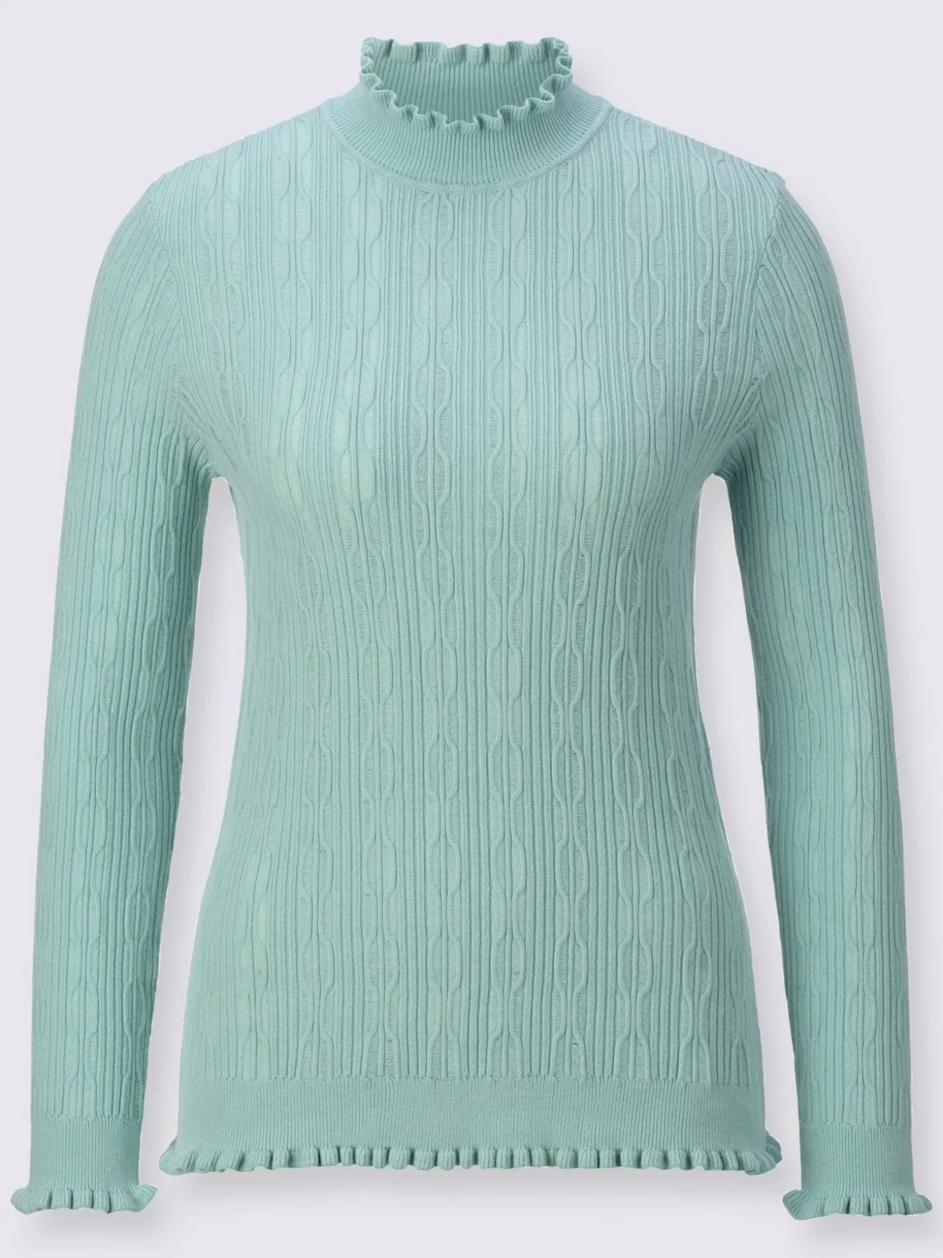 Pull à manches longues avec viscose (ecovero)