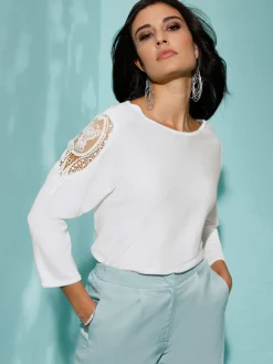 Pull à manches longues avec viscose (ecovero)