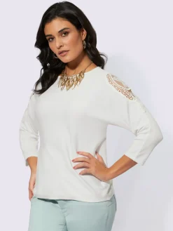 Pull à manches longues avec viscose (ecovero)