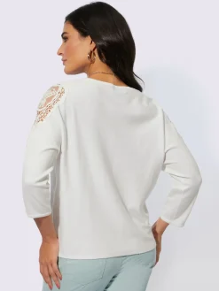 Pull à manches longues avec viscose (ecovero)