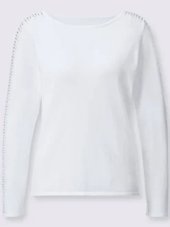 Pull à manches longues avec viscose (ecovero)