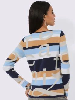 Pull à manches longues avec viscose (ecovero)