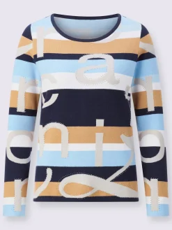 Pull à manches longues avec viscose (ecovero)