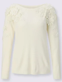 Pull à manches longues avec viscose (ecovero)