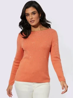 Pull à manches longues avec viscose (ecovero)