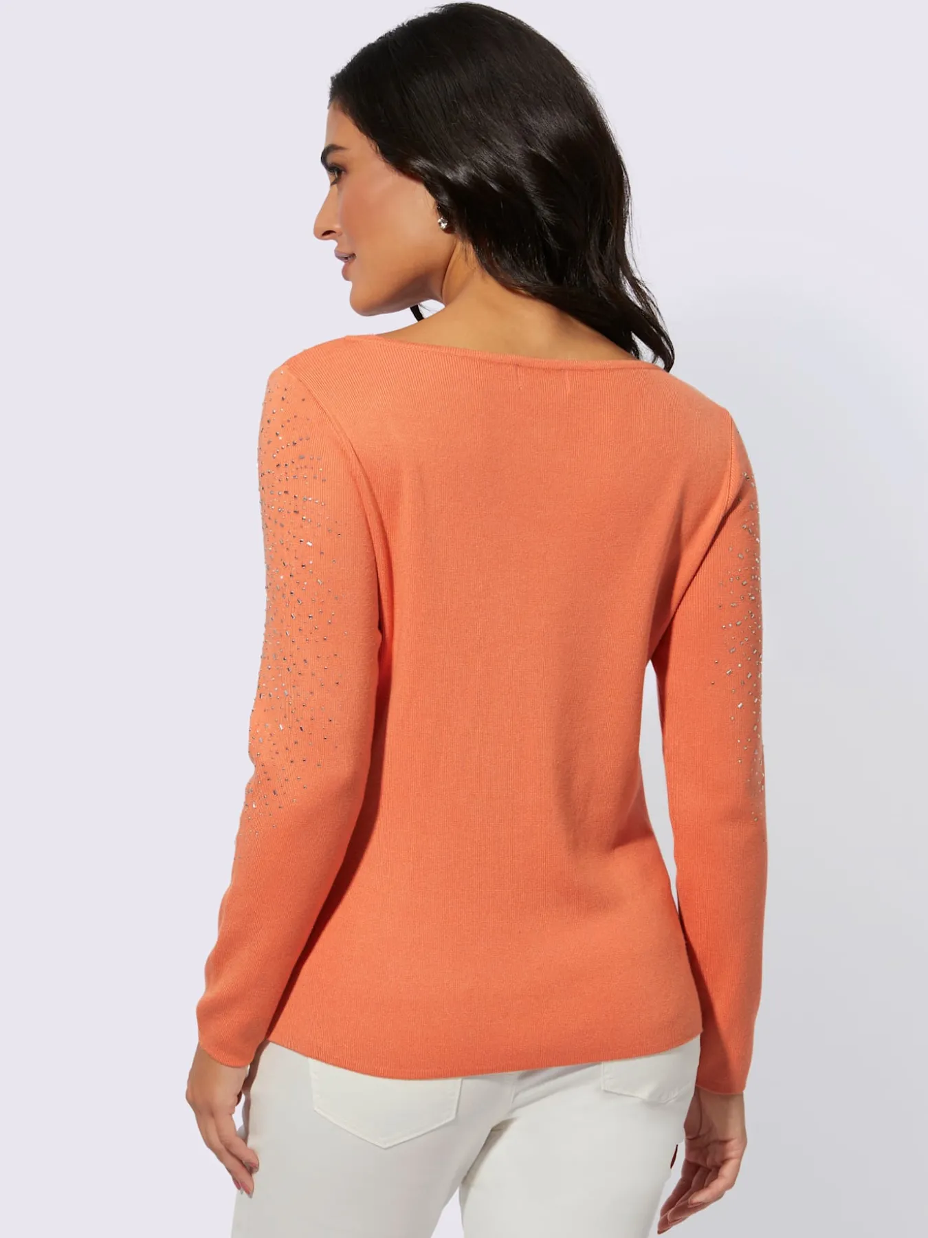 Pull à manches longues avec viscose (ecovero)
