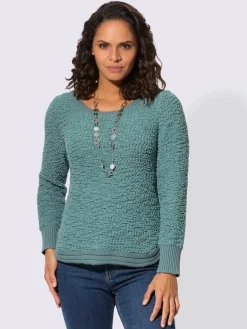 Pull à manches longues qualité tricotée douce