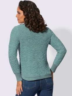 Pull à manches longues qualité tricotée douce