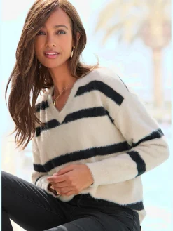 Pull à rayures