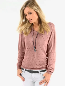 Pull ajouré 60% viscose