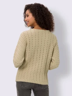 Pull ajouré motif ajouré léger