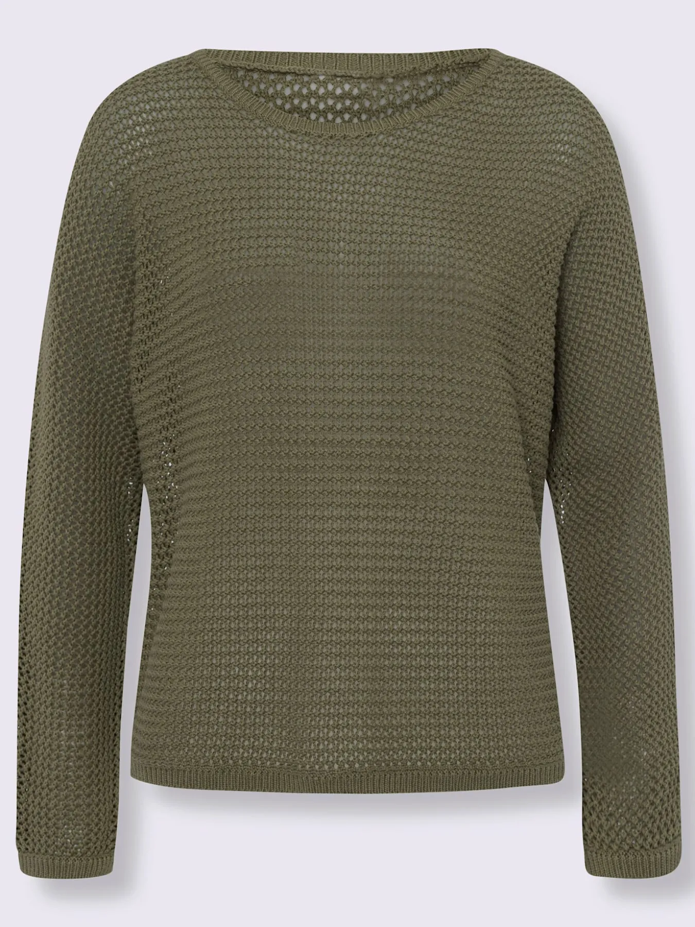 Pull ajouré pur coton