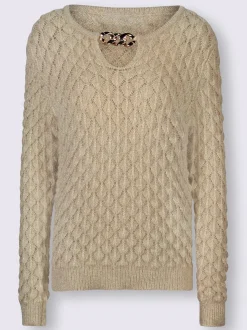 Pull ajouré superbe motif ajouré
