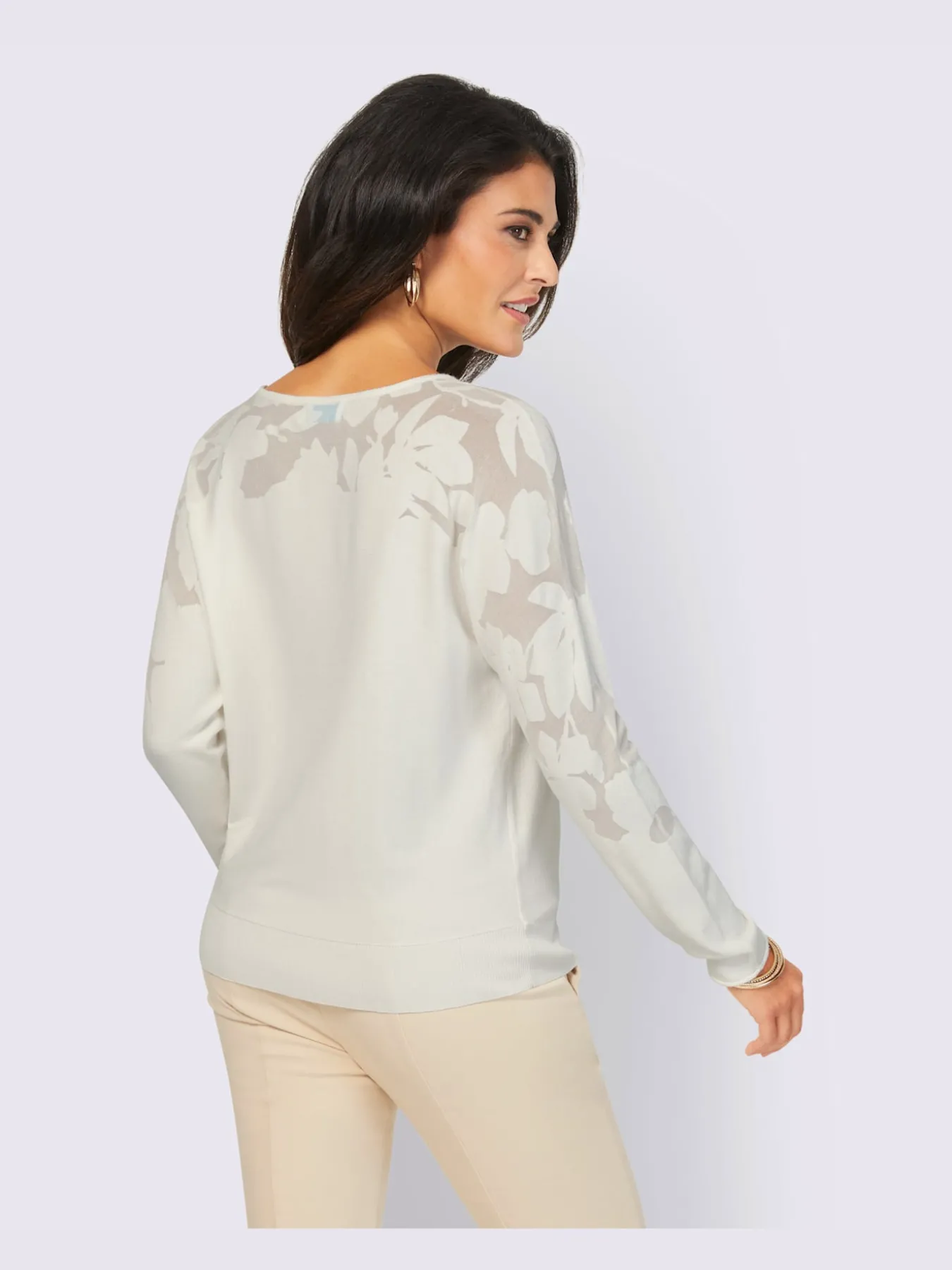 Pull chauve-souris avec viscose